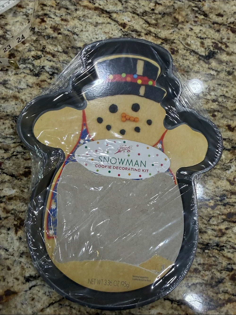 Snowman Cookie Baking Pan